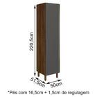 Paneleiro 1 Porta 50cm Em Mdf Kali Premium 12229x1 Nicioli