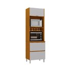 Paneleiro 2 Portas 1 Gaveta 70cm Espaço Para 2 Fornos 100% Md