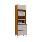 Paneleiro 2 Portas 1 Gaveta 70cm Espaço Para 2 Fornos 100% Md