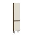 Paneleiro 2 Portas 204cm X 41cm Athena  Itaúba/off White