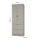 Paneleiro 2 Portas 2 Gavetas Joy Poliman Móveis