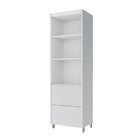 Paneleiro 2 Portas 2 Gavetas Marquesa 70cm  100% Mdf Branco