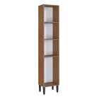 Paneleiro 2 Portas 2 Prateleiras Giovanna Freijó/branco