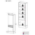 Paneleiro 2 Portas 62cm Com Rodapé Veneza Multimóveis V2121