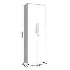 Paneleiro 2 Portas Branco Tony Shop Jm