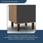 Paneleiro 2 Portas Confort   Cinamomo/grafite