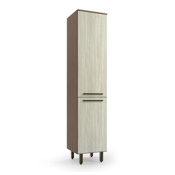 Paneleiro 2 Portas Evolution Plus   Tannat/legno Crema