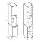 Paneleiro 2 Portas Loá - Nicioli