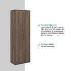 Paneleiro 2 Portas Madeira Clara Carraro