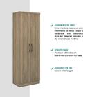 Paneleiro 2 Portas Noce