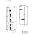 Paneleiro 2 Portas Para Forno E Microondas Multimóveis Veneza
