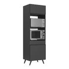 Paneleiro 2 Portas Para Forno E Microondas Veneza Multimóveis