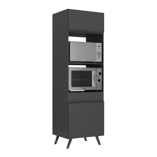 Paneleiro 2 Portas Para Forno E Microondas Veneza Multimóveis