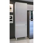 Paneleiro 2 Portas Quadria Metalli Branco Sibéria Perolizado