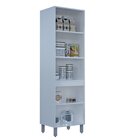 Paneleiro 2 Portas Quadria Metalli Grafite Londrino Metalizado