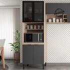 Paneleiro 2 Portas Vidro 70cm 94551 Demobile