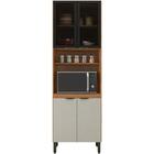 Paneleiro 2 Portas Vidro 70cm 94551 Demobile