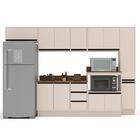 Paneleiro 36,8 Cm Koya 2 Portas 2 Prateleiras Creme - Politor