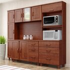 Paneleiro 3 Portas Imbuia Finestra Imbuia