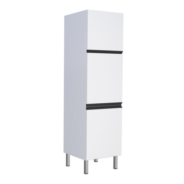 Paneleiro 3 Portas Para Cozinha Beruri Branco