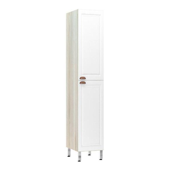Paneleiro 40 Cm Agatha Legno Crema Com Branco Pet