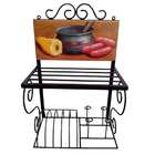 Paneleiro 40 Em Madeira E Ferro  - Cód 1395