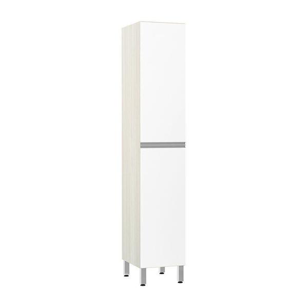 Paneleiro 40cm 2 Portas Lis Branco Mat