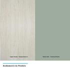 Paneleiro 40cm 2 Portas Lis Legno Crema Com Verde Jade