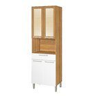 Paneleiro 4 Portas 1 Gaveta 1 Nicho Para Forno Burguesa Premi