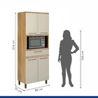 Paneleiro 4 Portas 1 Gaveta Tarantela Valdemóveis Cinamomo/of