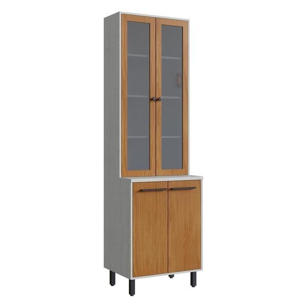 Paneleiro 4 Portas Capri Multimóveis Cr6039 Snow/nature