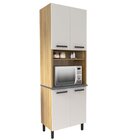 Paneleiro 4 Portas Com Nicho Para Forno New Jazz Itatiaia Fre