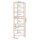 Paneleiro 4 Portas Mdf 70 Cm Tosc Pto01 Mxm