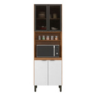 Paneleiro 4 Portas Para Forno Até 44l Firenze Amendola Branco