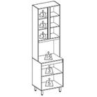 Paneleiro 4p Vidro 220x60 Cm 12635 Raven Pln