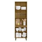 Paneleiro 4p Vidro 228x70 Cm Cria J00156 Pln