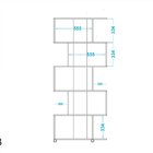 Paneleiro 5 Nichos Brv Móveis Branco