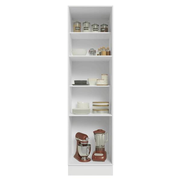 Paneleiro 60 Cm 3 Portas Branco/cinza Vik Madesa | Leroy Merlin