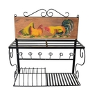 Paneleiro 60 Em Madeira E Ferro - Cód 973