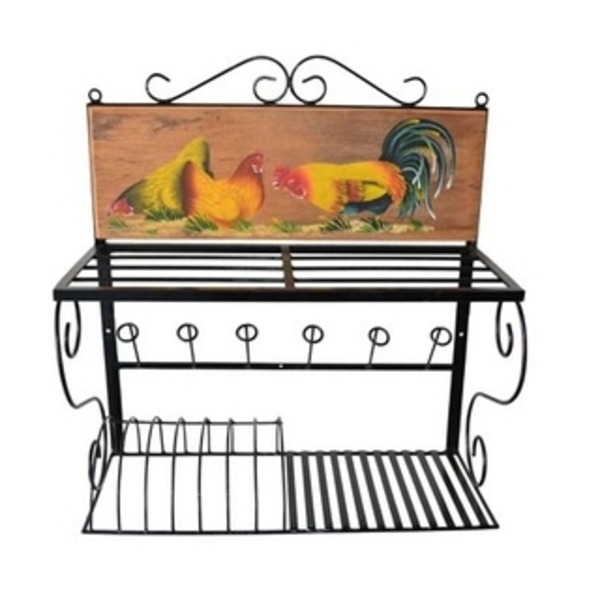 Paneleiro 60 Em Madeira E Ferro - Cód 973