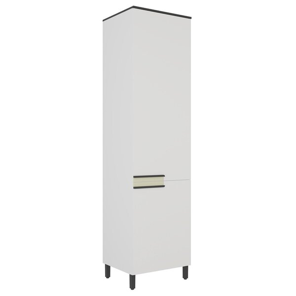 Paneleiro 60cm 2 Portas Cozinha Flórida Branco Artico
