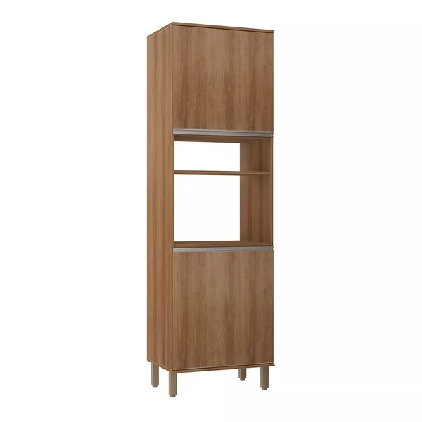 Paneleiro 61cm 2 Portas Com Nichos Diana Luciane Móveis - Ave