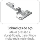 Paneleiro 6 Portas (2 Com Vidro) Ipanema Master - Colormaq -