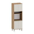 Paneleiro 70cm 4 Portas Com Espaço Para Forno E Micro-ondas D