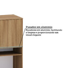 Paneleiro 70cm 4 Portas Com Espaço Para Forno E Micro-ondas D