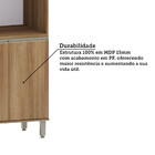 Paneleiro 70cm 4 Portas Com Espaço Para Forno E Micro-ondas D