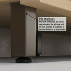 Paneleiro 70cm 4 Portas Com Espaço Para Micro-ondas Aura Luci