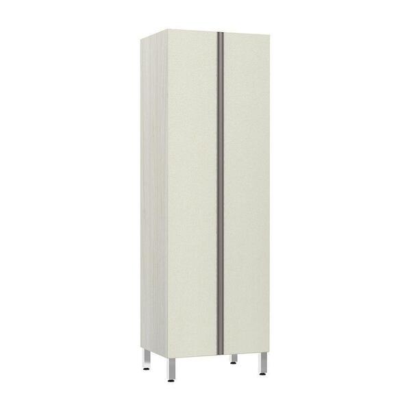 Paneleiro 70cm Duplo 2 Portas Luci Legno Crema Com Kashmir