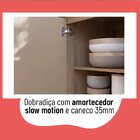 Paneleiro 70cm Para Micro-ondas Caiena Thela Mel/fumê