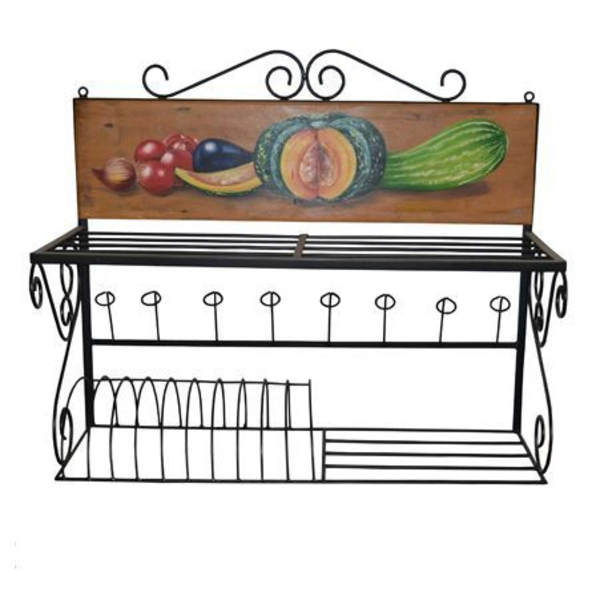 Paneleiro 80 Em Madeira E Ferro - Cód 1057